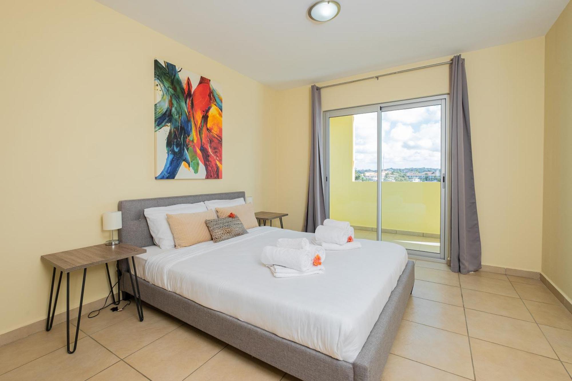 Droom Appartement Met Uitzicht Op De Jachthaven Jan Thiel Luaran gambar